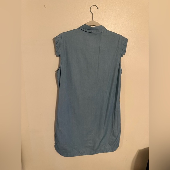 Kate Spade Saturday Chambray Shirt Dress Sz M, 100% Cotton, Casual Denim Dress - Picture 2 of 5
